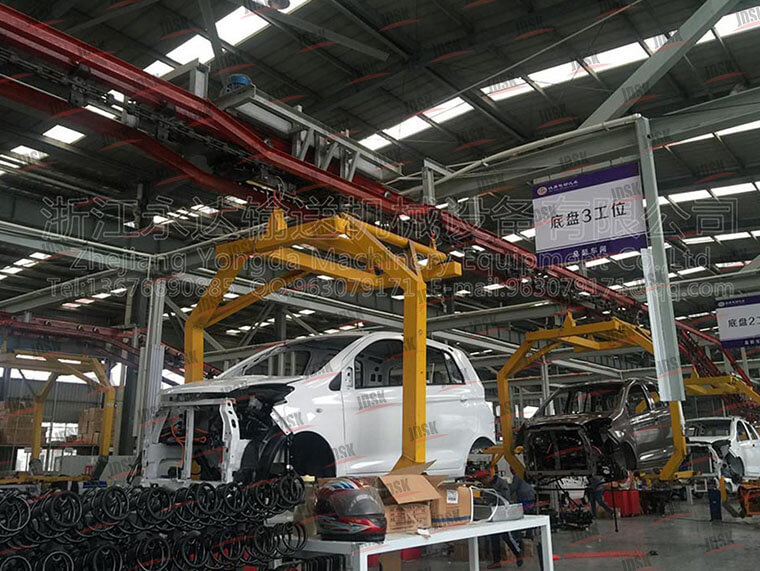 新能源電動(dòng)車(chē)汽車(chē)懸掛流水線